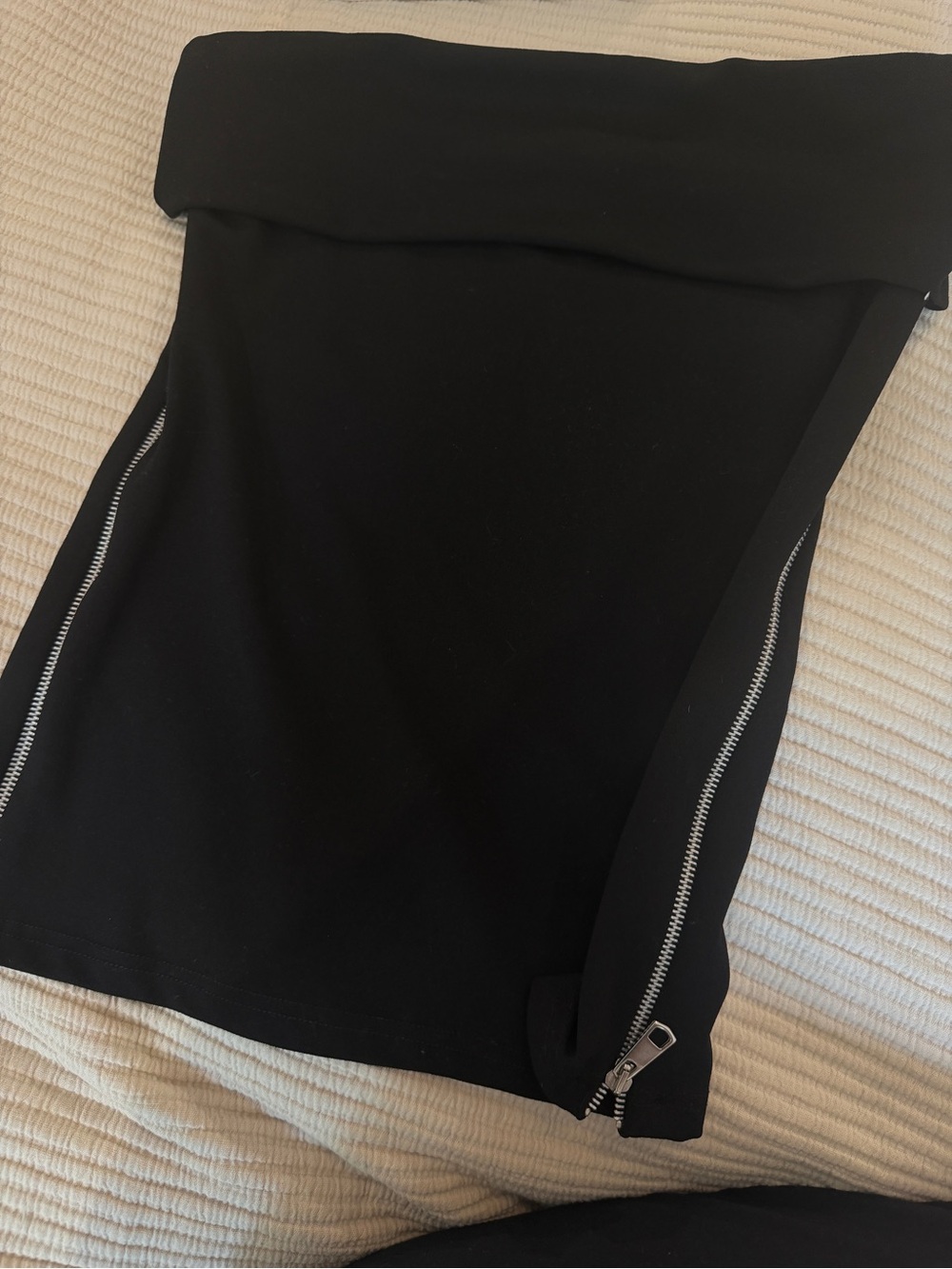 Zara Black Blouse - Minimalist Black